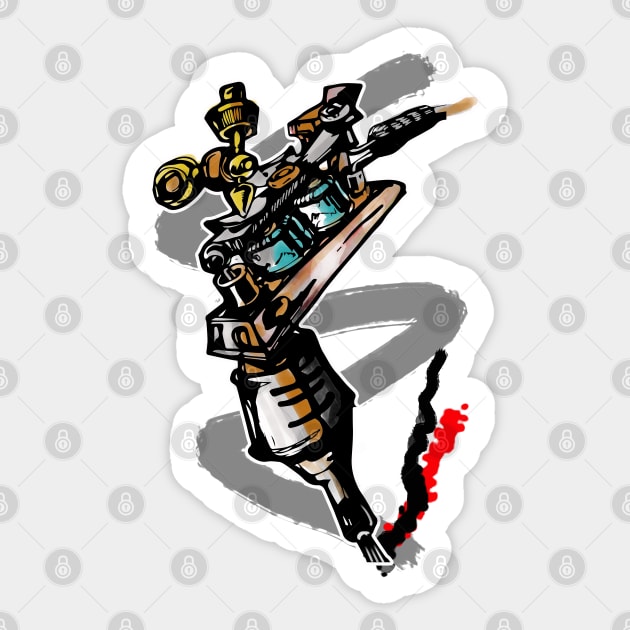 The Machine you Need Sticker by silentrob668